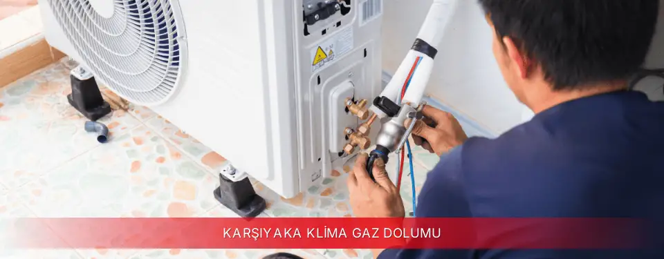 Karşıyaka İlçemi Viessmann Klima Gaz Dolumu